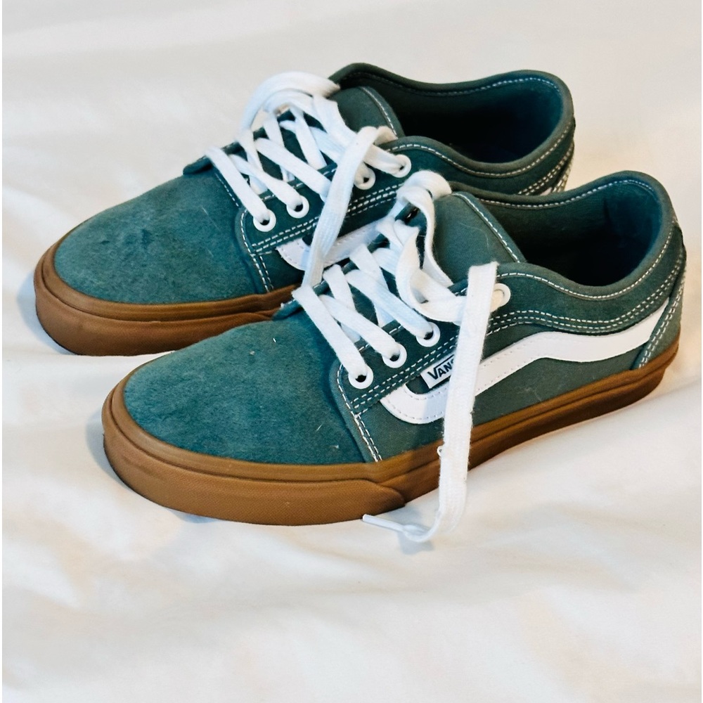Unisex green vans